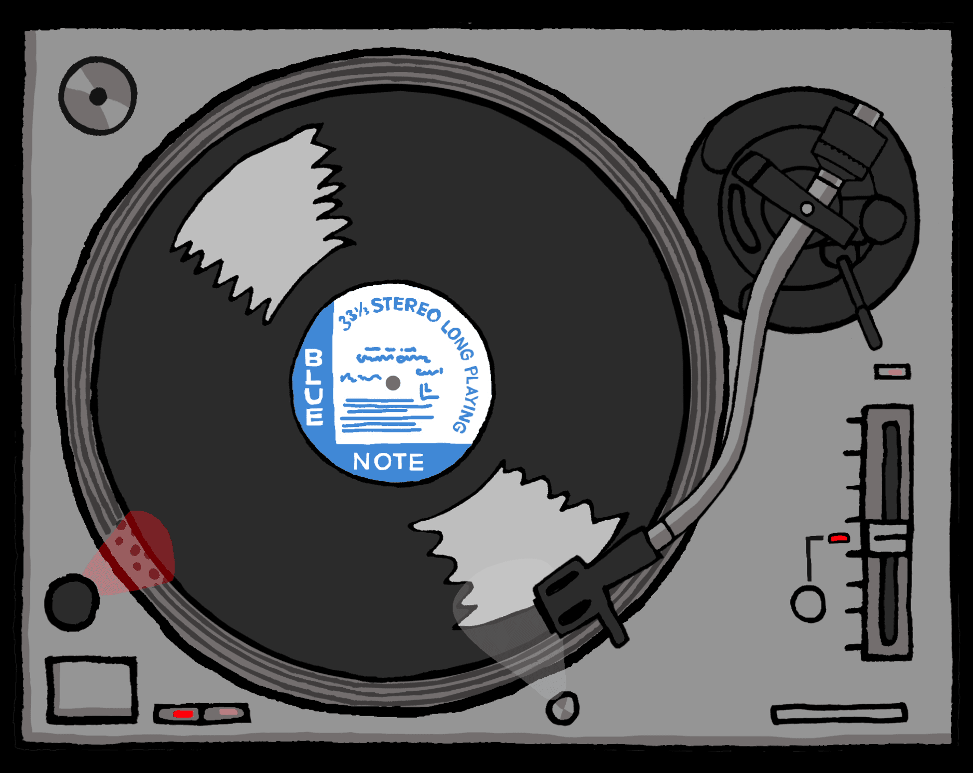 Click to play/stop